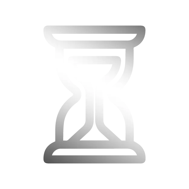 Ícono de reloj de arena